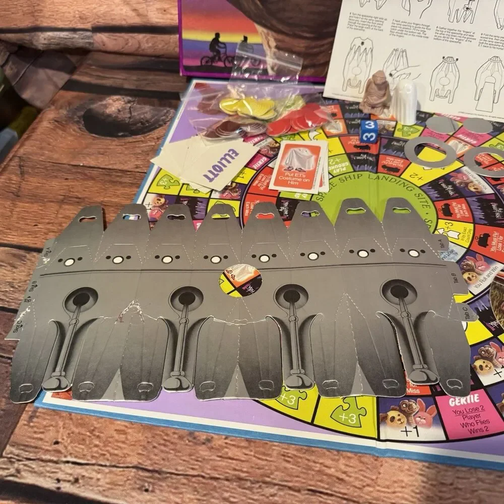 Vintage 1982 E.T. The Extra-Terrestrial Board Game Parker Brothers Complete